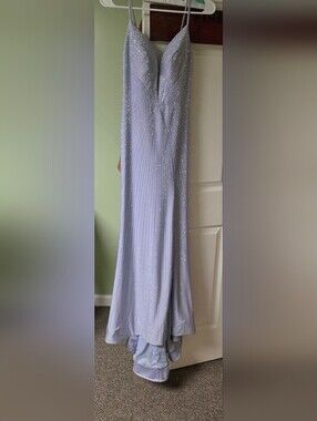 Lavender Crystal-Embellished Women's Dress Size 2